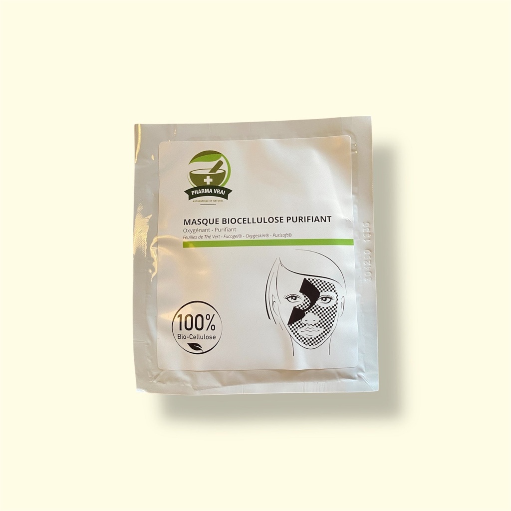 Masque biocellulose purifiant