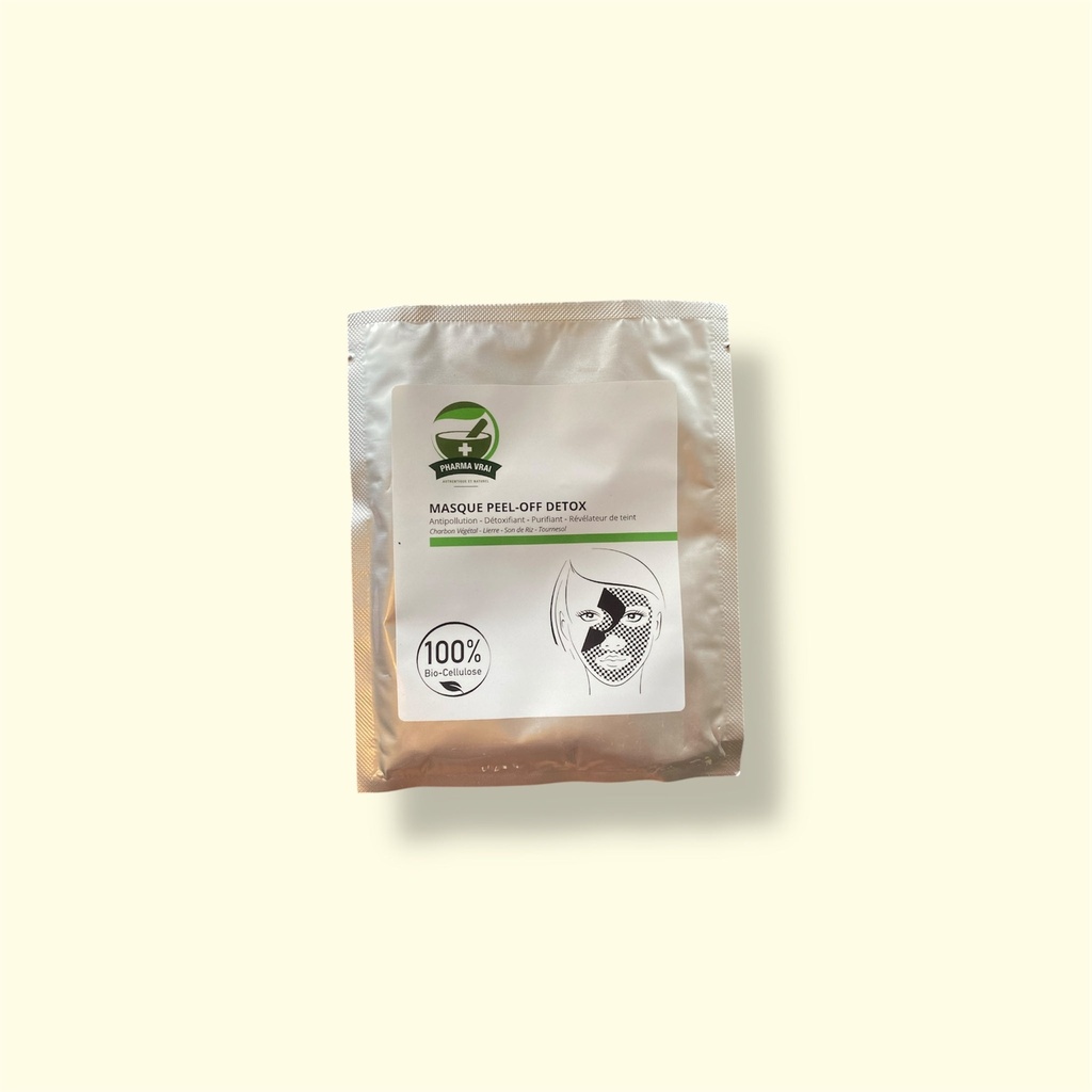 Masque peel-off detox