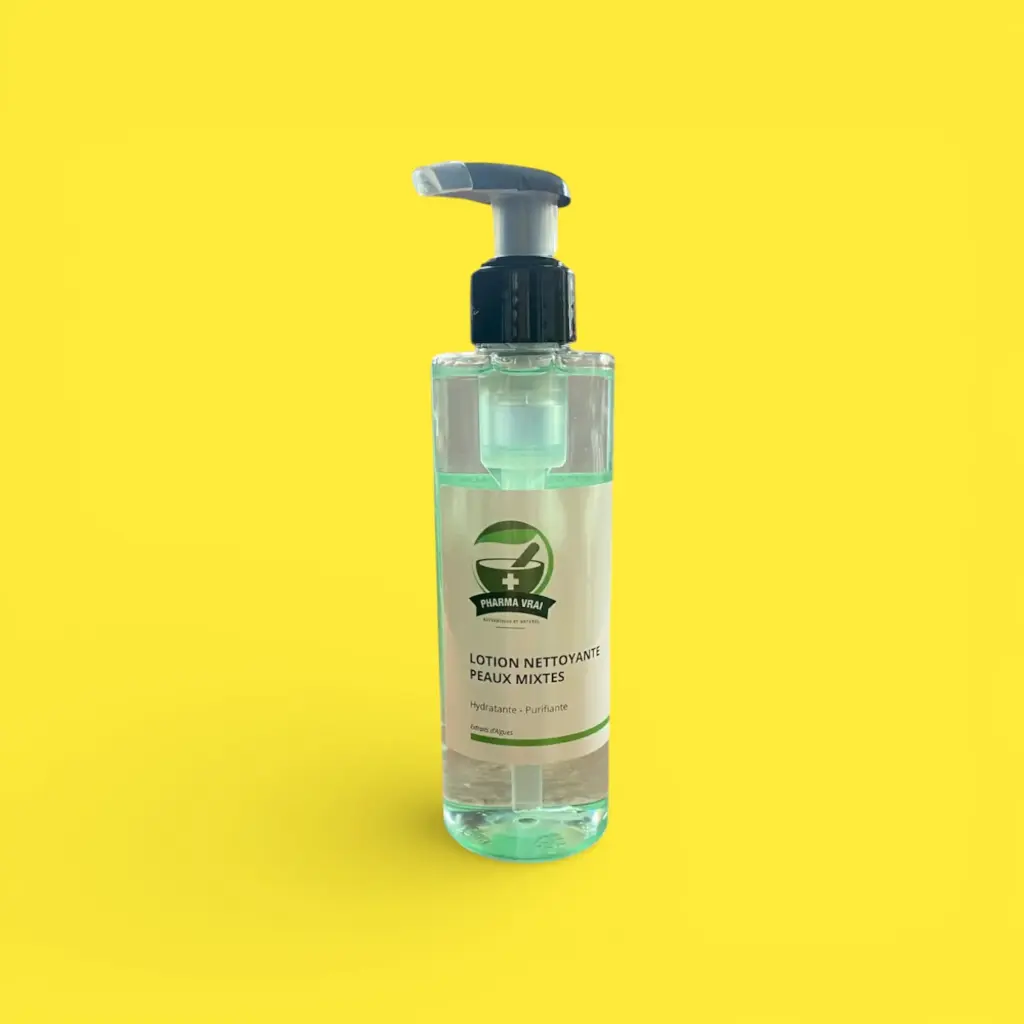 Lotion nettoyante peaux mixtes
