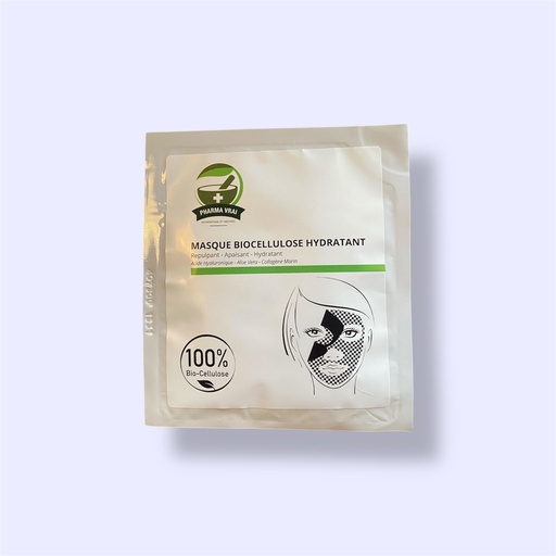 Masque biocellulose hydratant